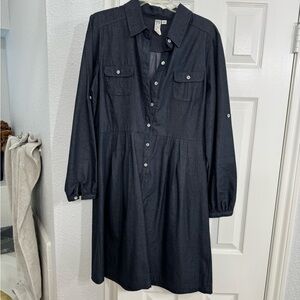 New, women’s denim dress, size 12